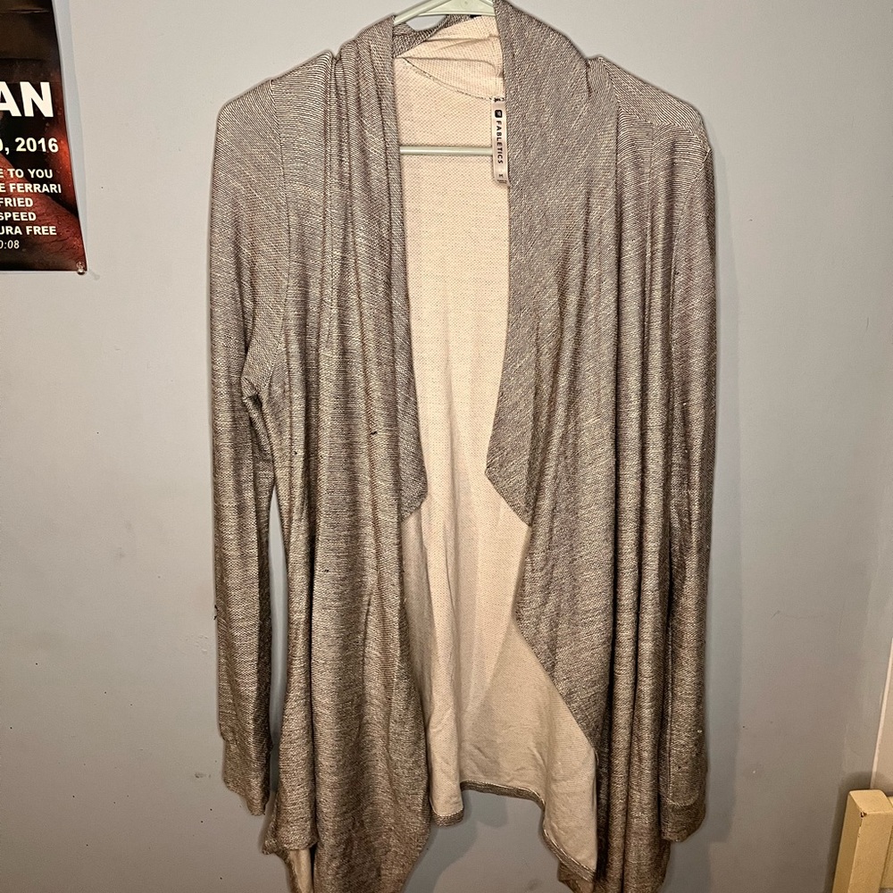 Fabletics Grey Cardigan
